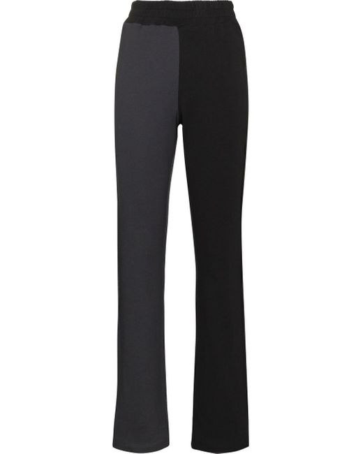 two tone track pants