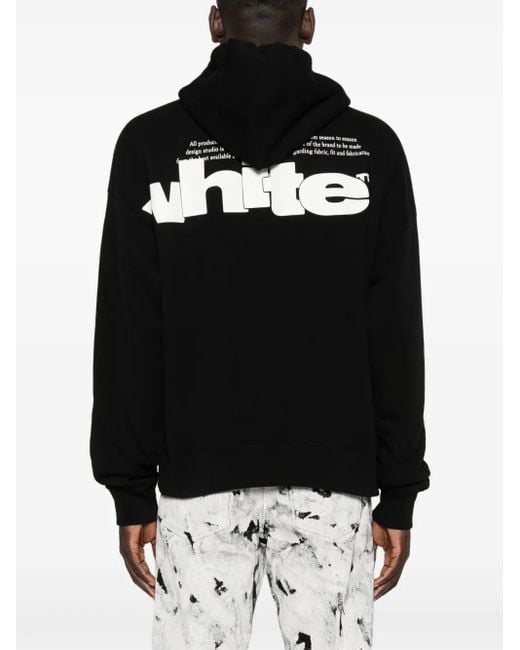 Off-White c/o Virgil Abloh Black Sweatshirt With Logo for men