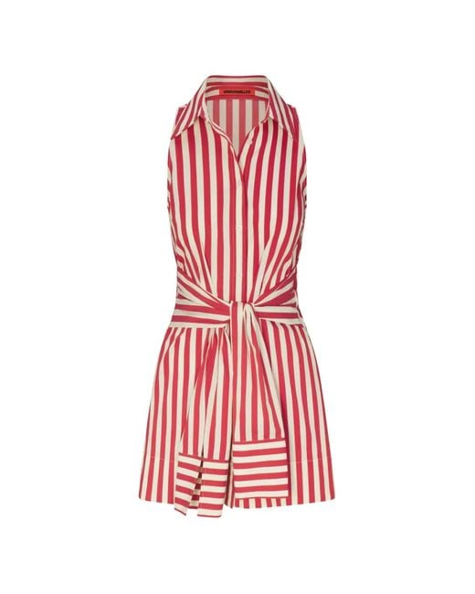 Simon Miller Red Inna Mini Dress