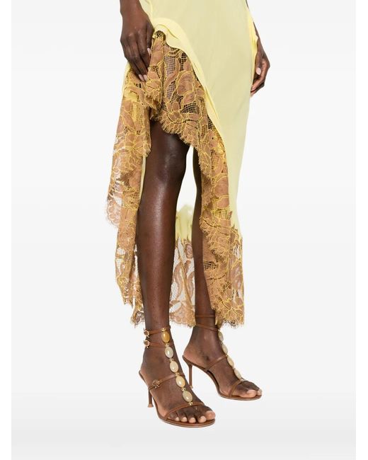 Christopher Esber Metallic Aluna Maxi Dress