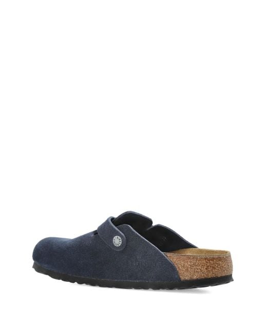 Mules Boston di Birkenstock in Blue