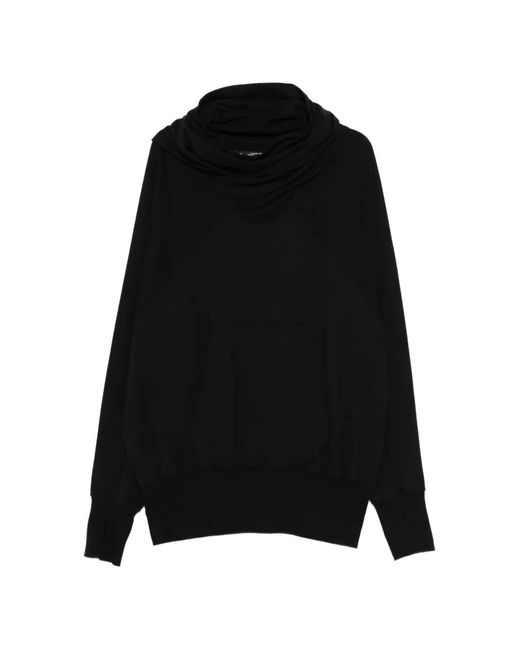 Julius Black Hoodie À Col W for men
