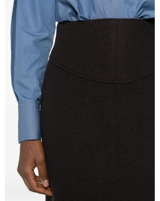 Lanvin Black High-Waisted Skirt