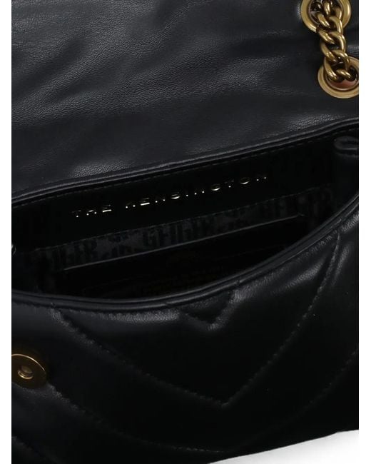 Kurt Geiger Gray Mini Leather Kensington Bag