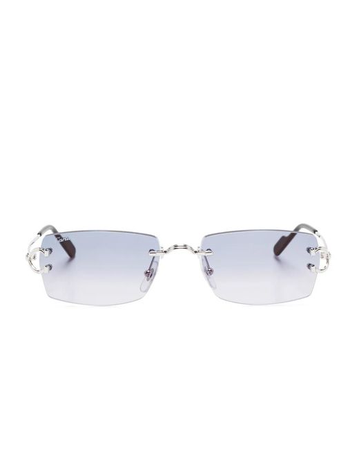 Cartier Blue Piccadilly Sunglasses for men