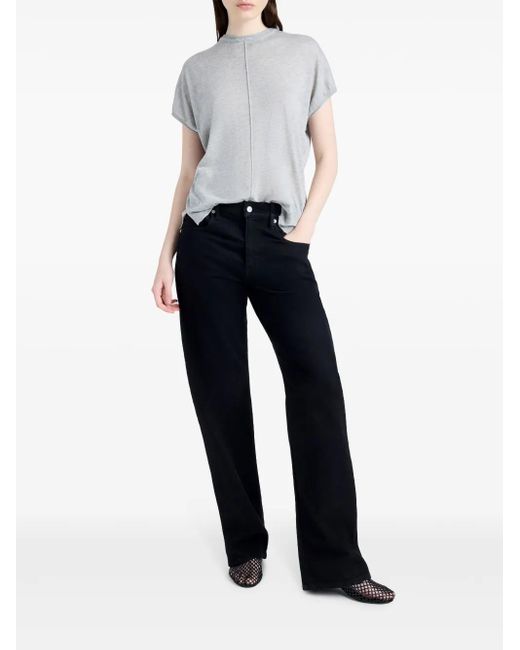 Proenza Schouler Gray Ares Knitted Top