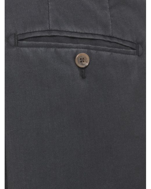 Myths Gray Pleated Wool Shorts for men