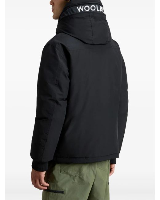 Woolrich Black Down Jackets for men