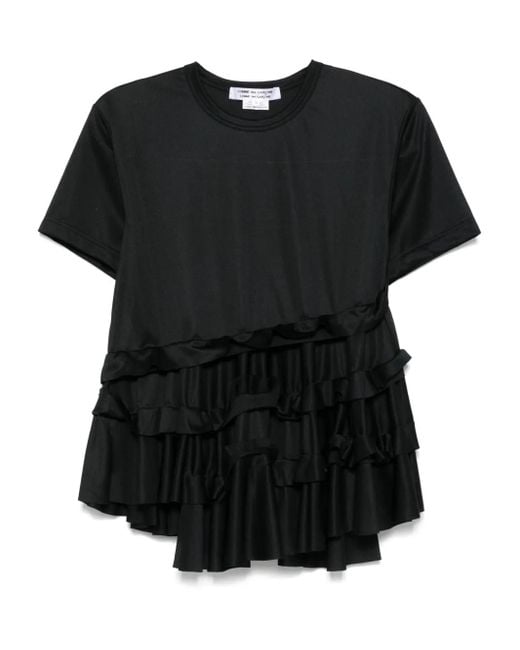 Comme des Garçons Black Crew-Neck T-Shirt