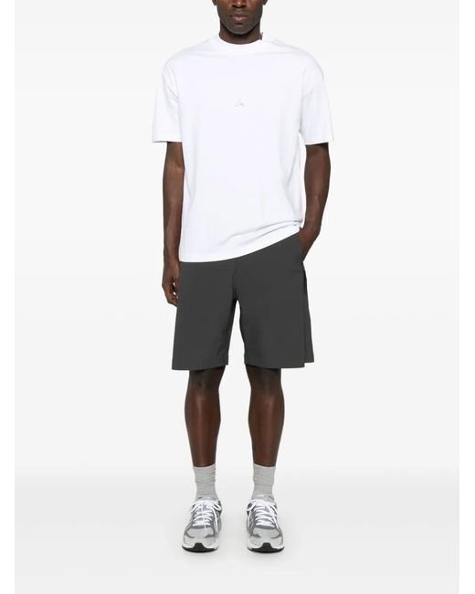 Roa White Logo T-Shirt for men