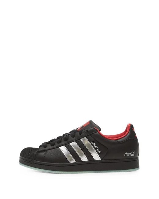 Adidas Black X Coca-Cola Superstar Ii Shoes