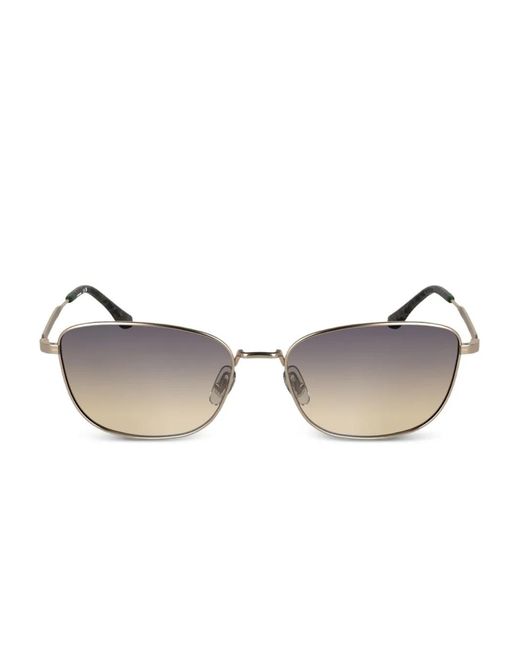 Lacoste Metallic Rectangle-Frame Sunglasses