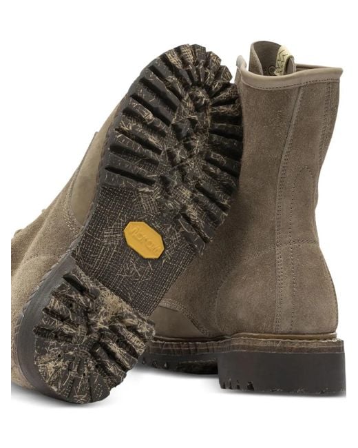 Visvim Brown Bottines En Cuir À Lacets for men