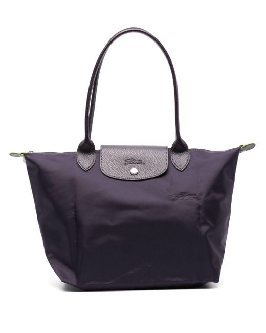 Longchamp Blue Medium Le Pliage Tote Bag