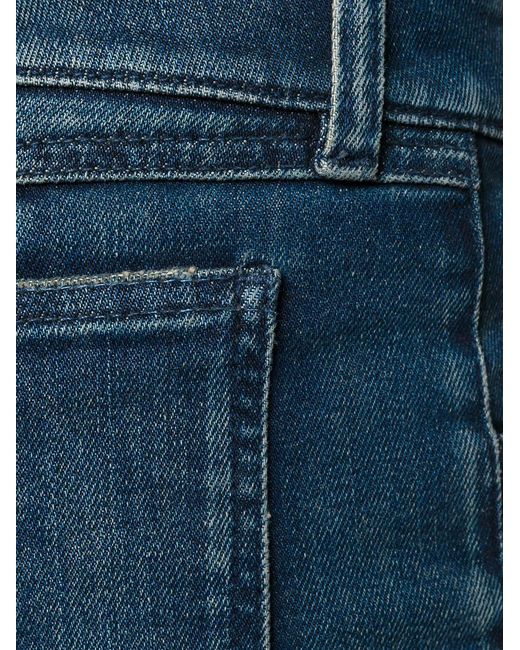 Balmain Blue Biker Jeans