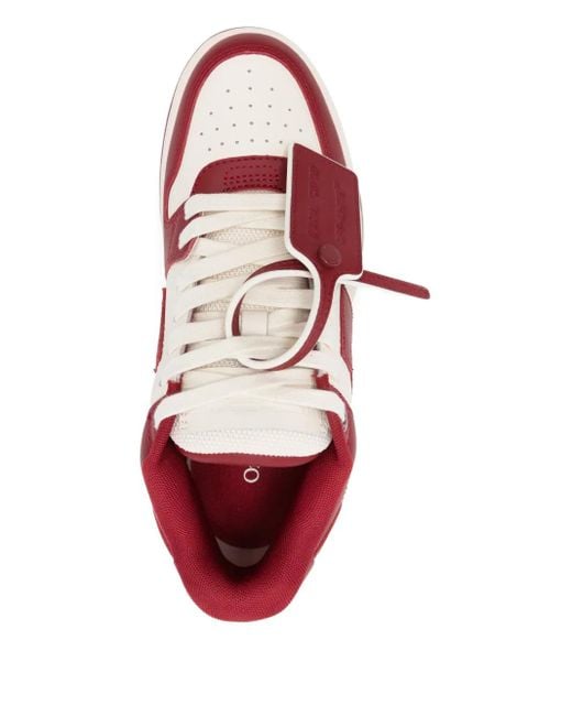 Off-White c/o Virgil Abloh Red Out Of Office sneakers