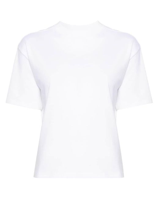 Theory T-shirt Met Ronde Hals in het White