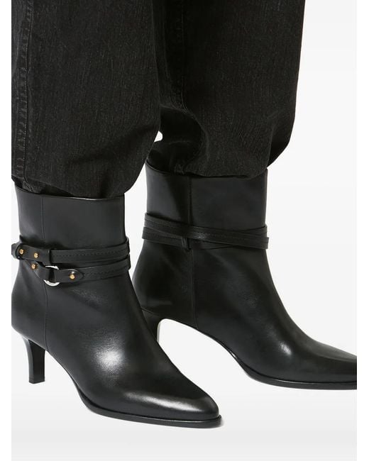 Isabel Marant Black 55Mm Meyli Pointed Ankle Boots