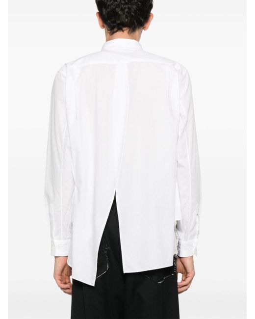 Comme des Garçons Hemd im Layering-Look in White für Herren