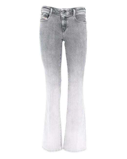 DIESEL D-Ebbey 1969 Jeans Met Ombré-Effect in het Gray