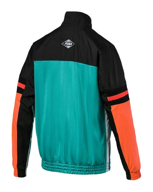 PUMA Blue Luxtg Track Jacket for men