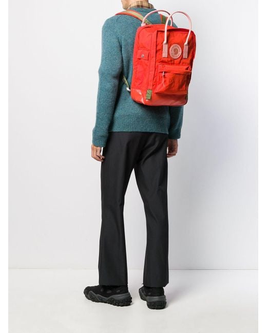 Acne Studios X Fjallraven Kanken Backpack in Orange Lyst
