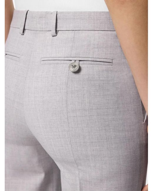 Versace Straight Pantalon in het White