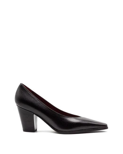 Festamilano Black Wara Tapered-Toe Pumps