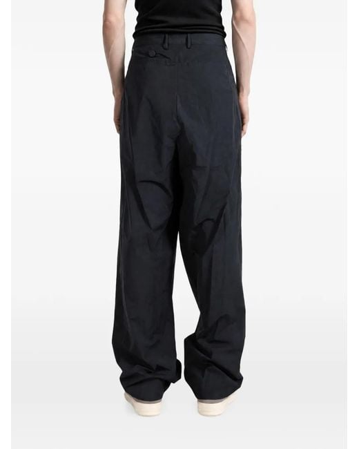 Kiko Kostadinov Gray Kippel Wrap Trousers for men