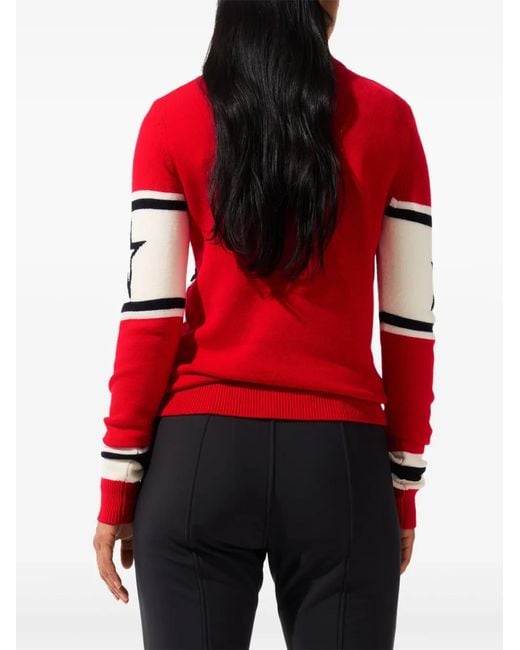 Perfect Moment Red Schild Apres Jumper