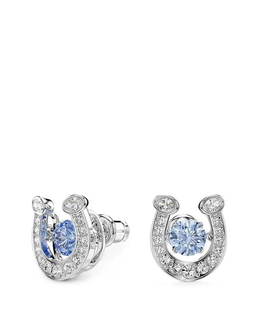 Swarovski White Symbolica Crystal-Embellished Earrings
