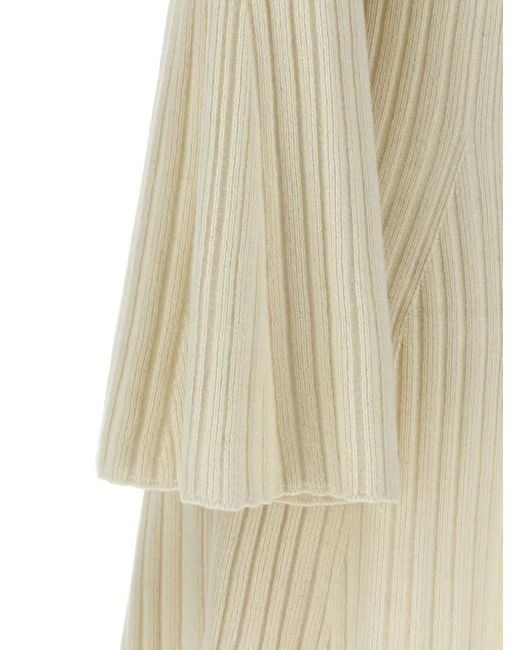 Antonino Valenti White Hester Skater Mini Dress