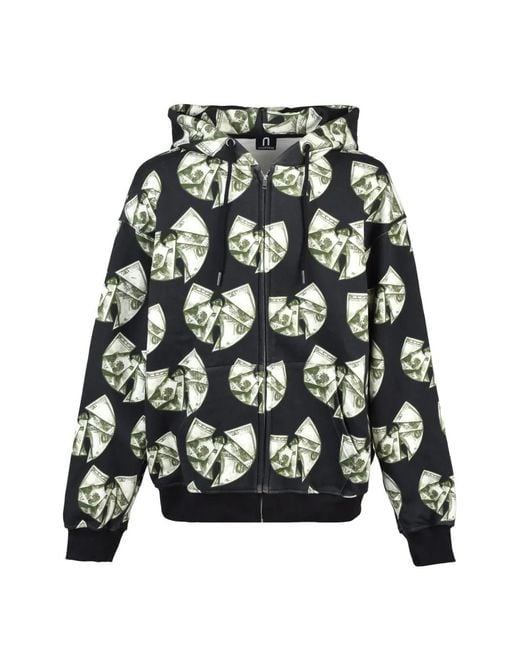 NUBIAN Black X Wu-Tang Clan Dollar Dollar Bill Ya'Ll Zip-Up Hoodie for men