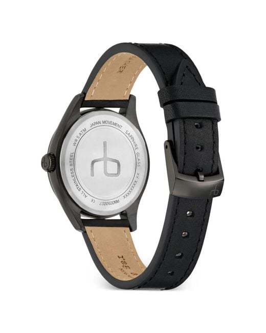 Rag & Bone Black Sun 38Mm Watch for men