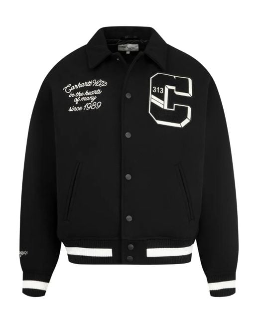 Carhartt World Class Bomberjack in het Black voor heren