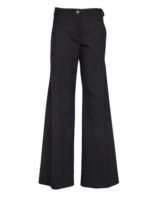 Ql2 Blue Marica Flat-Front Trousers