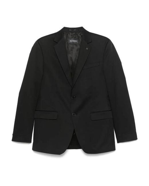 Karl Lagerfeld Black Clever Blazer for men