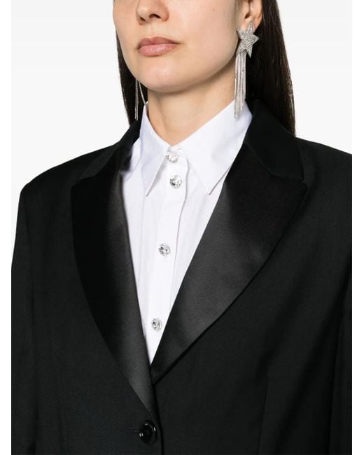 Sonia Rykiel Black Wool Single-Breasted Blazer