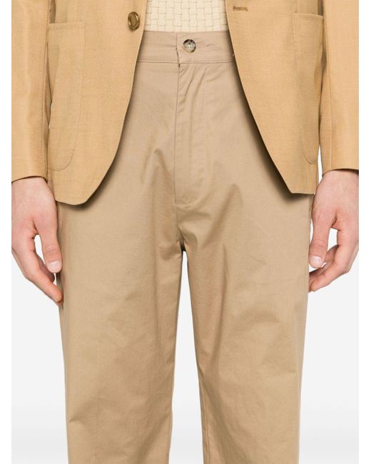 Altea Natural Mid-rise Tapered Chinos for men