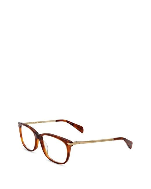Rag & Bone Multicolor Eckige Brille