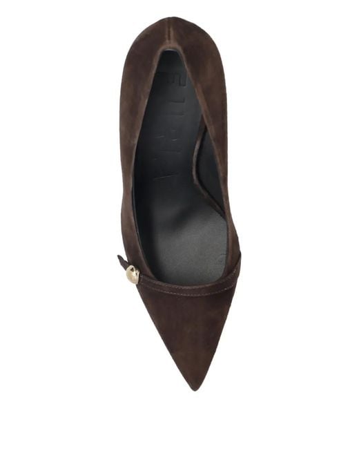 Furla Black Sfera Pointed-Toe Pumps