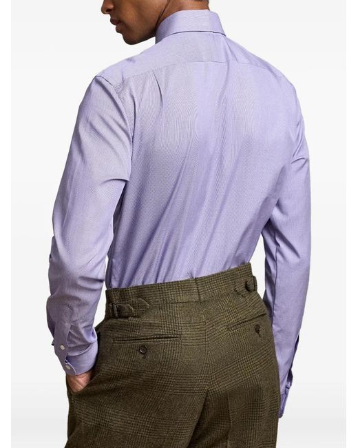Ralph Lauren Purple Long-Sleeve Shirt for men