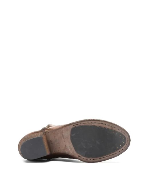 Officine Creative Sherry 001 65mm レザーブーツ Brown