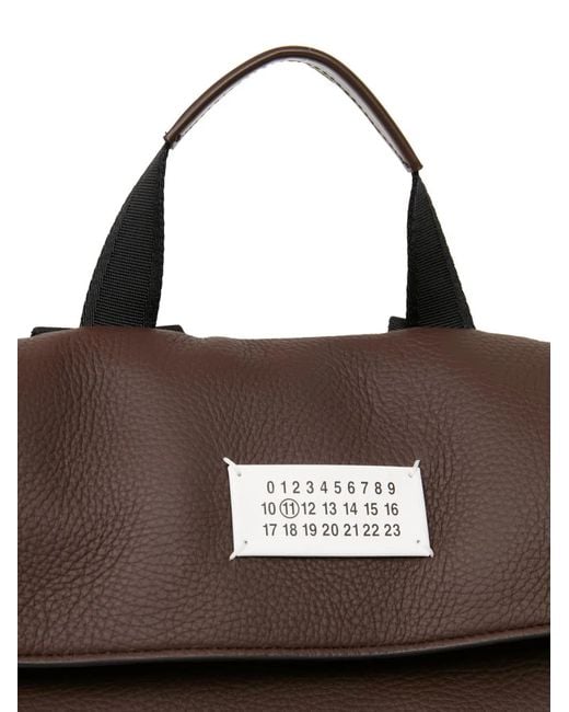 Maison Margiela Brown 5Ac Flap Backpack