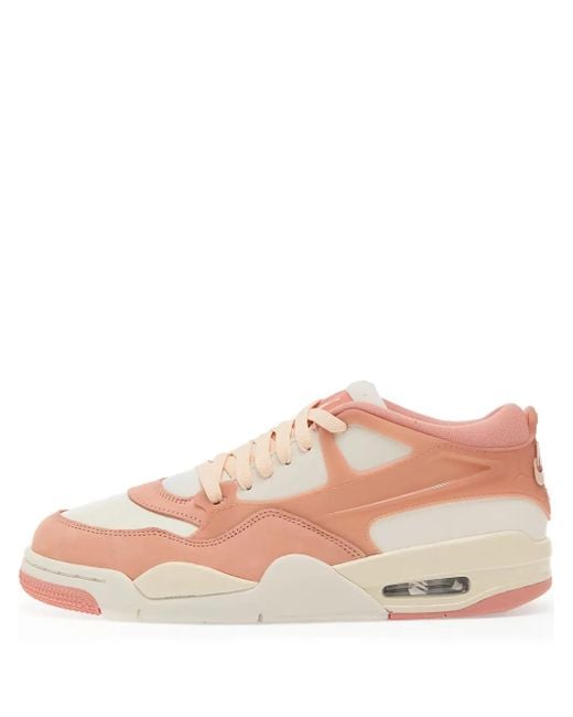 Nike Pink Air Jordan Leather Sneakers