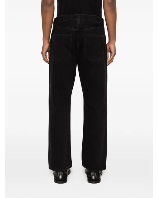 Agolde Black 90's Five-Pockets Jeans for men