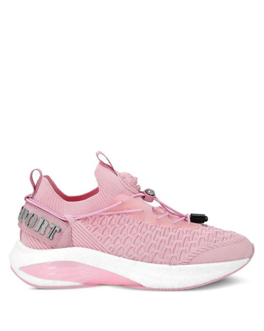 Philipp Plein Pink Runner Sneakers