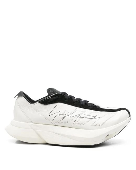 Zapatillas bajas Adios Pro de piel Y-3 de color White