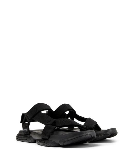 Camper Black Karst Sandals for men