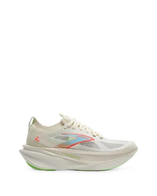 Brooks White Hyperion Max 3 Running Sneakers for men